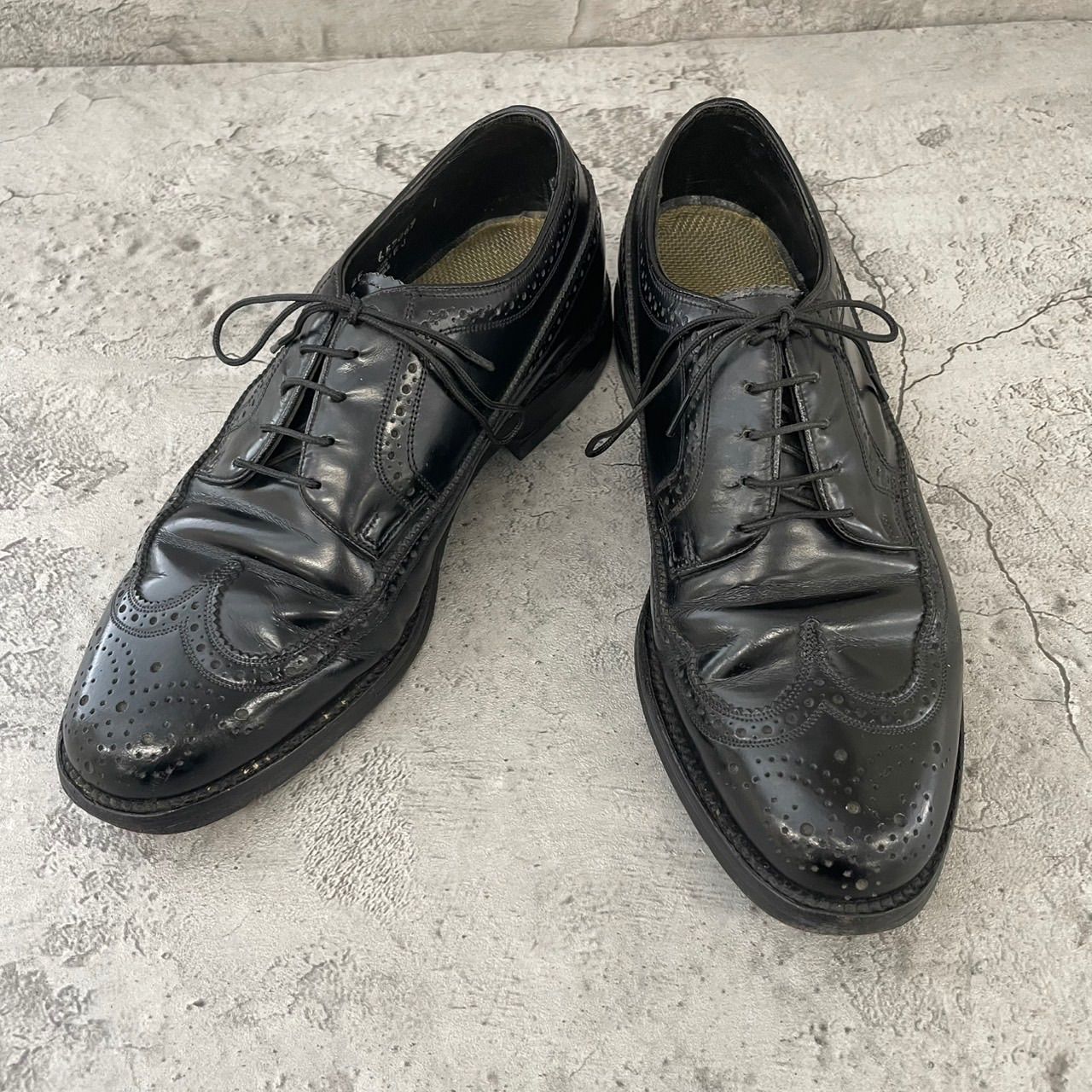 極美品 FLORSHEIM フローシャイム レザーシューズ ドレスシューズ 