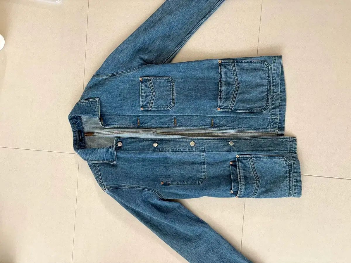 ドレイクス - デニム Jacket Drake\u0027s YORK(バーニーズ ドレイクス 
