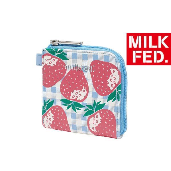 ミルクフェド 財布 MILKFED. STRAWBERRY WALLET 103261054004 milkfed 
