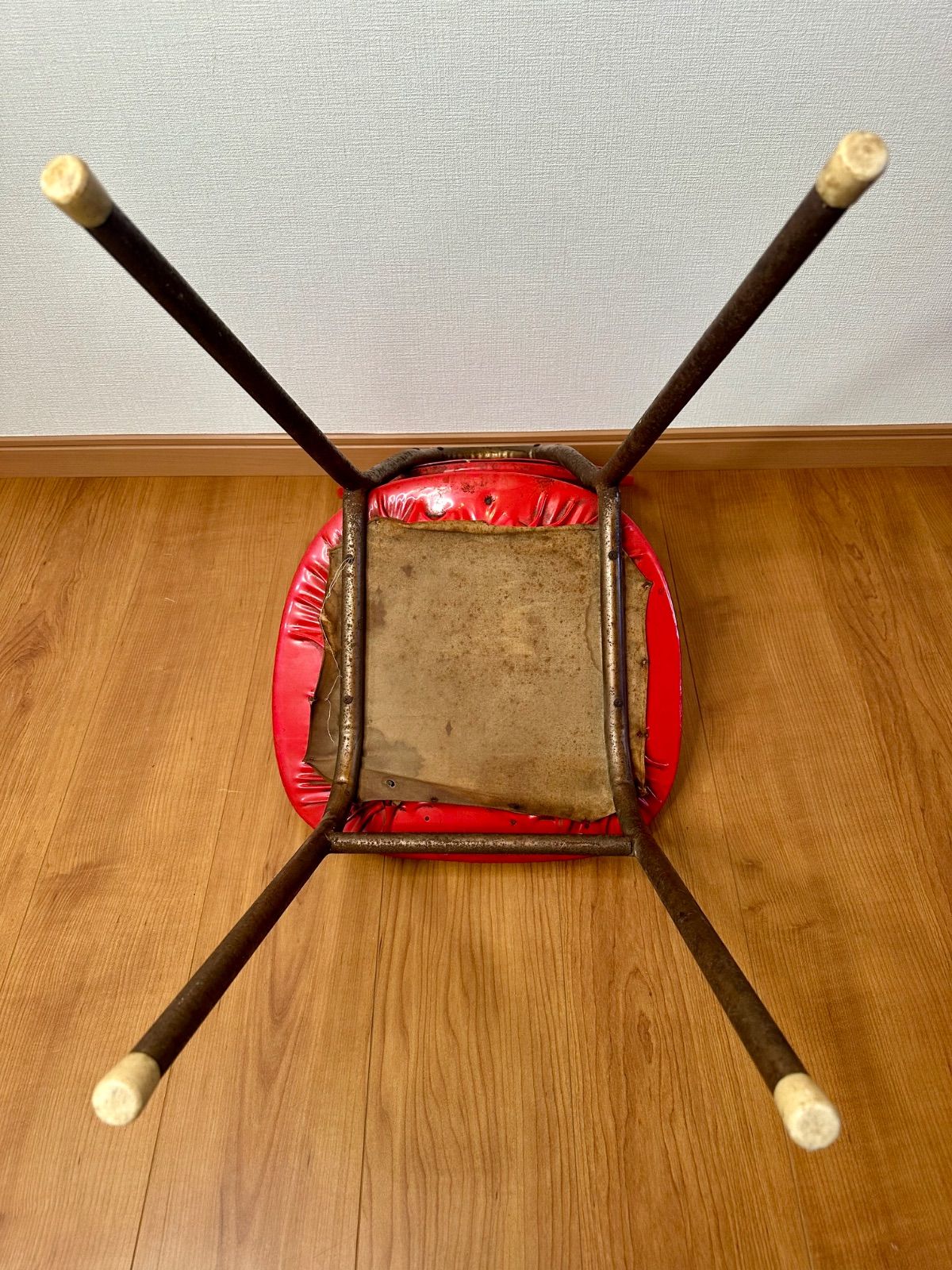 レトロポップ 食堂椅子 パイプ椅子 - メルカリ