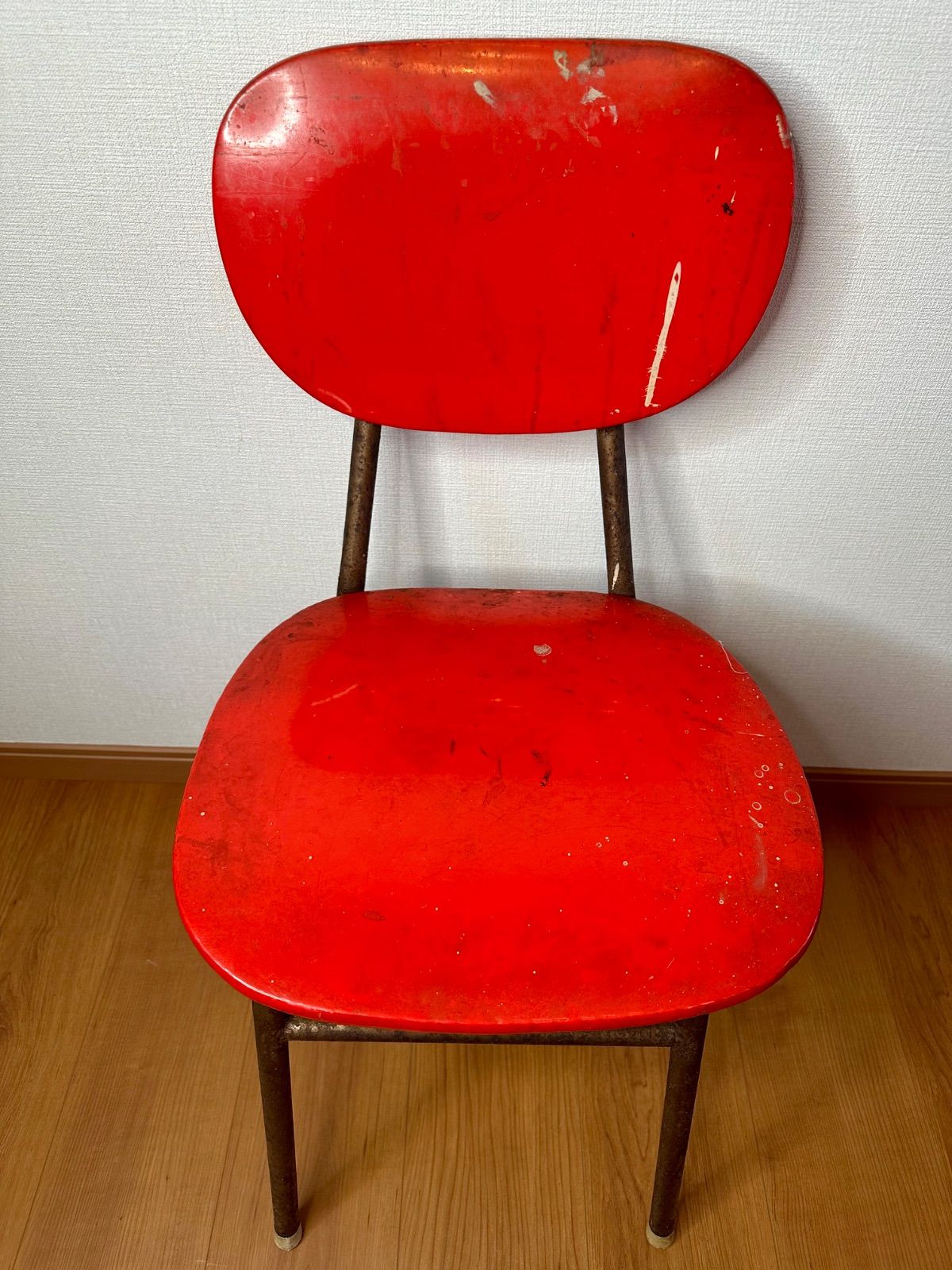 レトロポップ 食堂椅子 パイプ椅子 - メルカリ