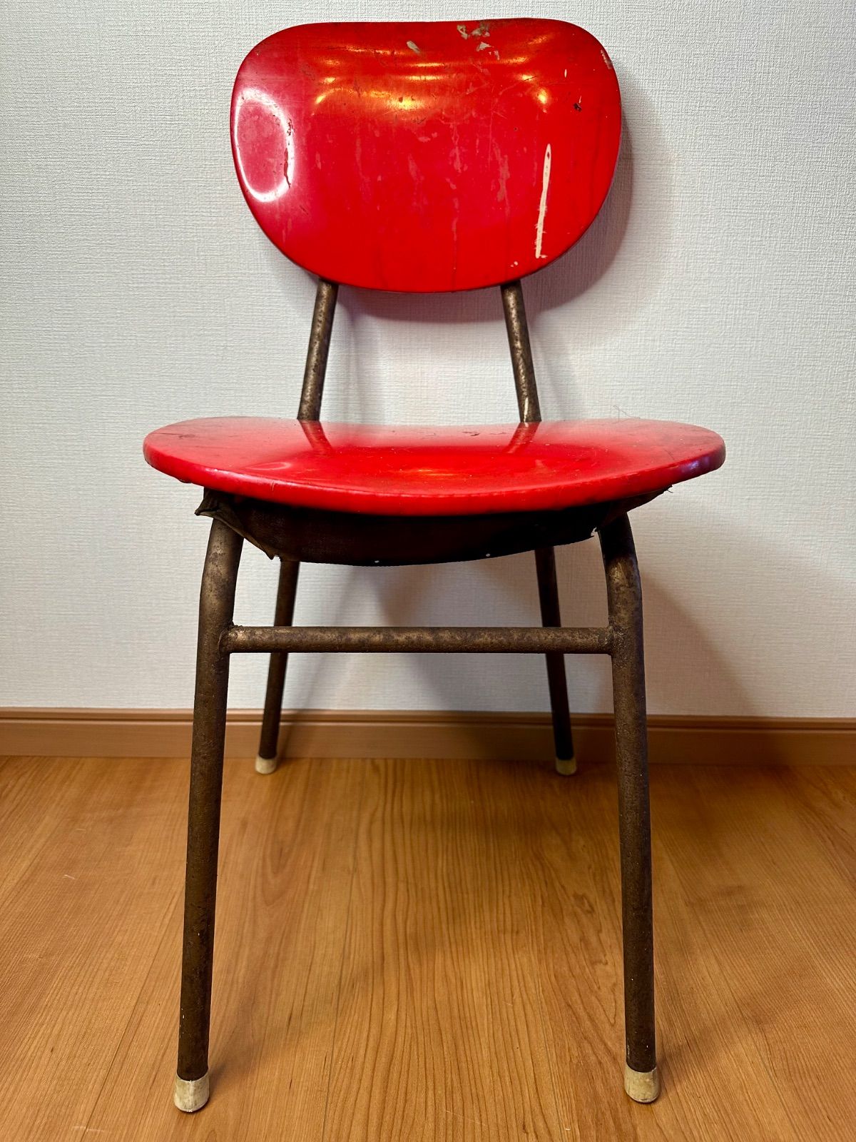 レトロポップ 食堂椅子 パイプ椅子 - メルカリ