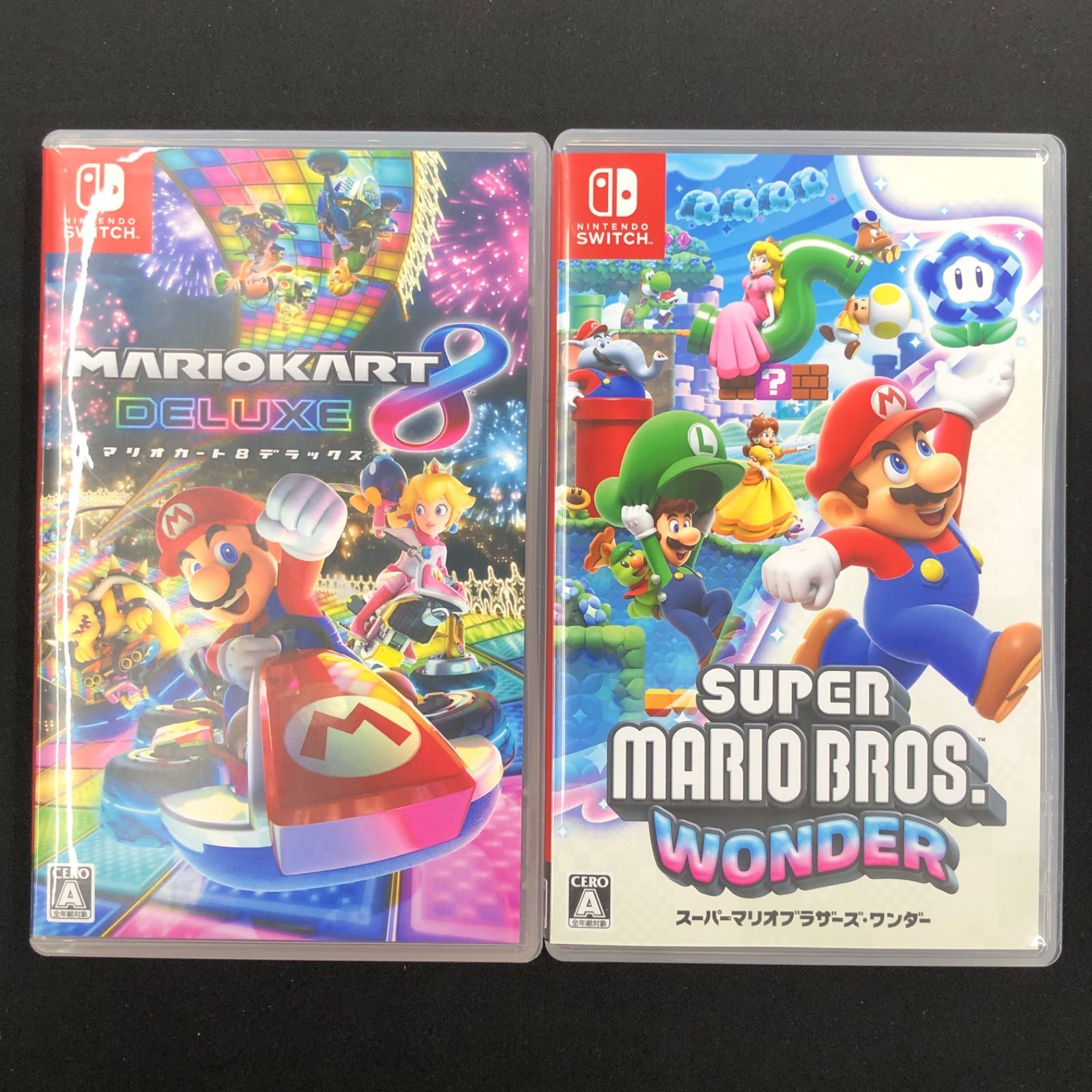 中古 Switch マリオカート8デラックス マリオブラザーズ・ワンダー