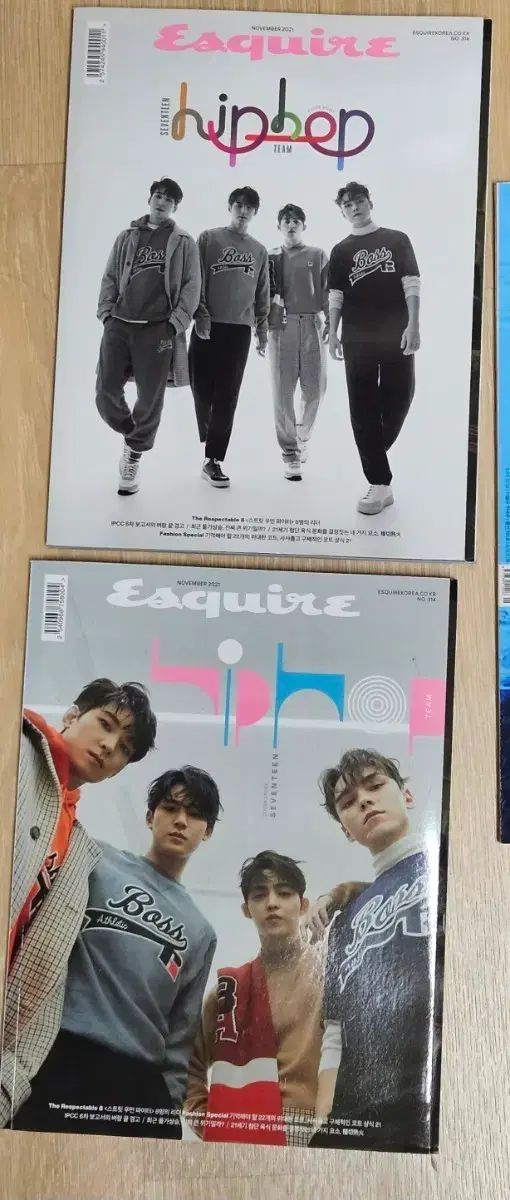 SEVENTEEN(セブンティーン・セブチ) ヒップホップチーム ヒポチ Esquire(エスクァイア) 21年 11月 雑誌 まとめ