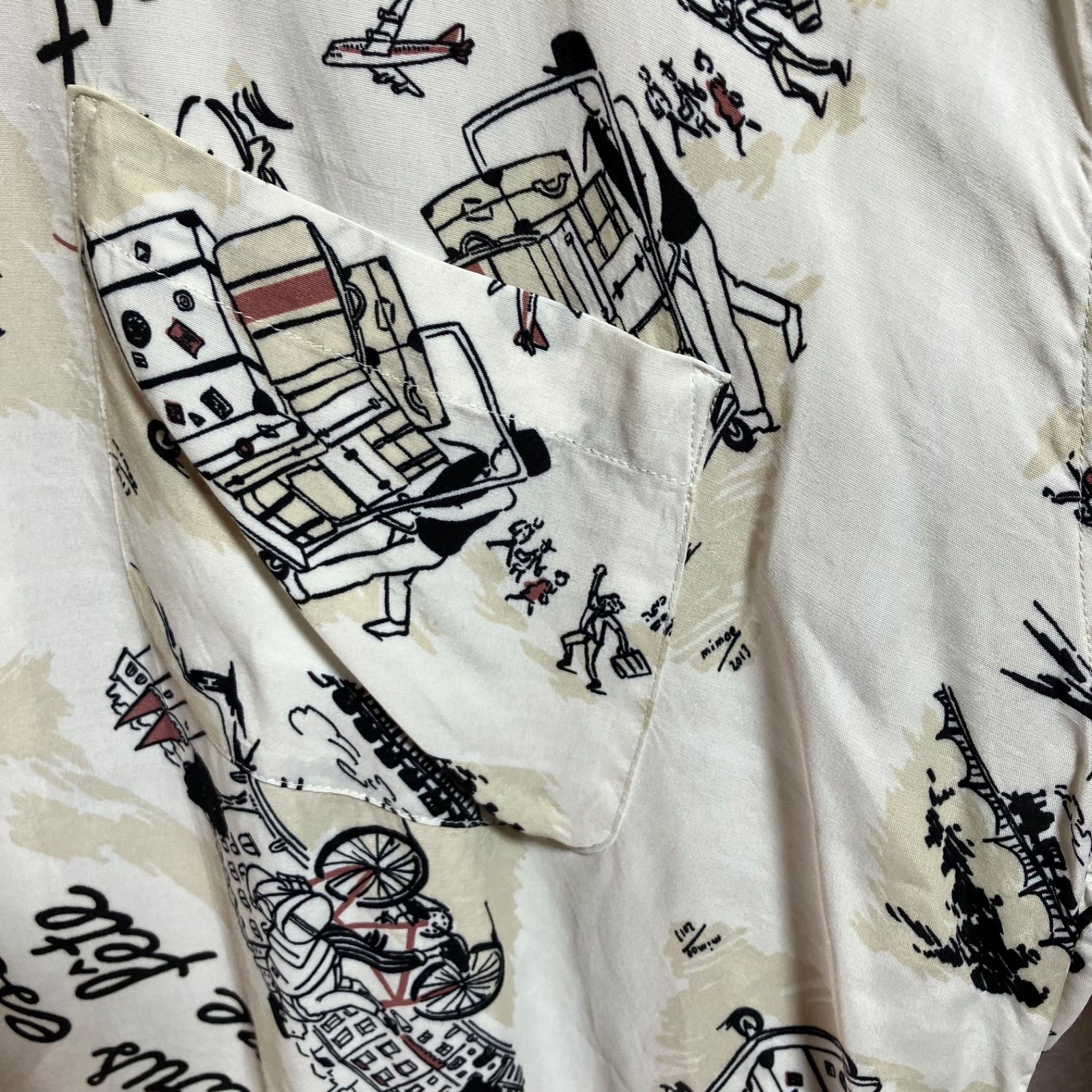 Porter Classic ポータークラシック ALOHA SHIRTS PARIS 移動