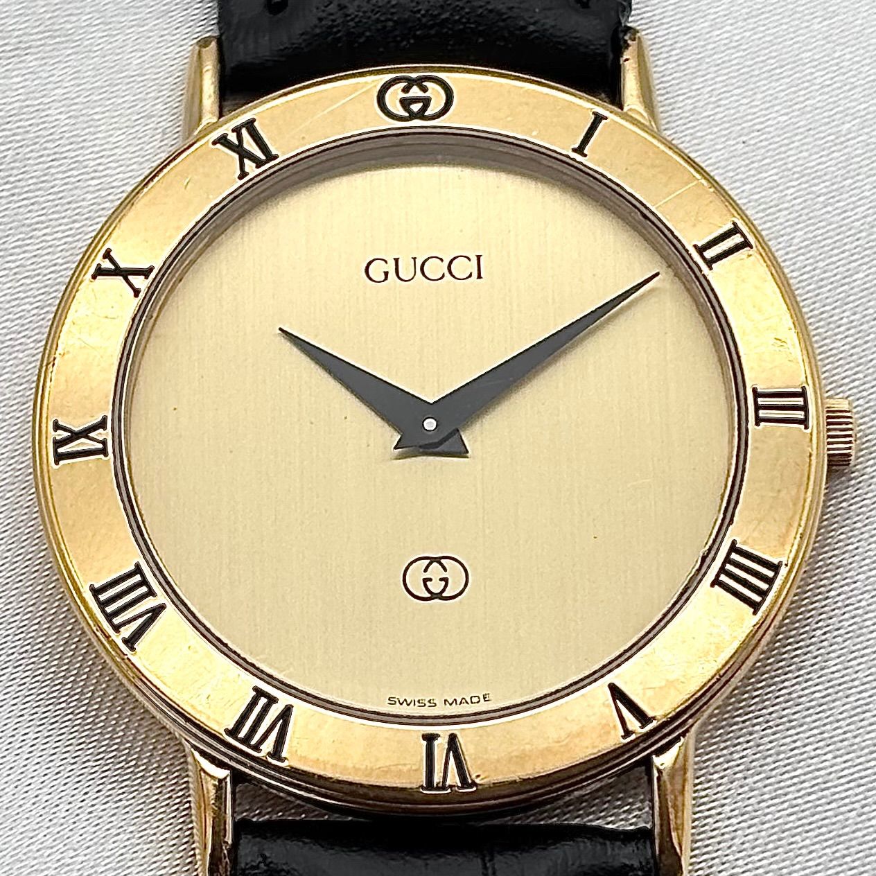 稼働品 Working item グッチ GUCCI 腕時計 メンズ Men's クォーツ