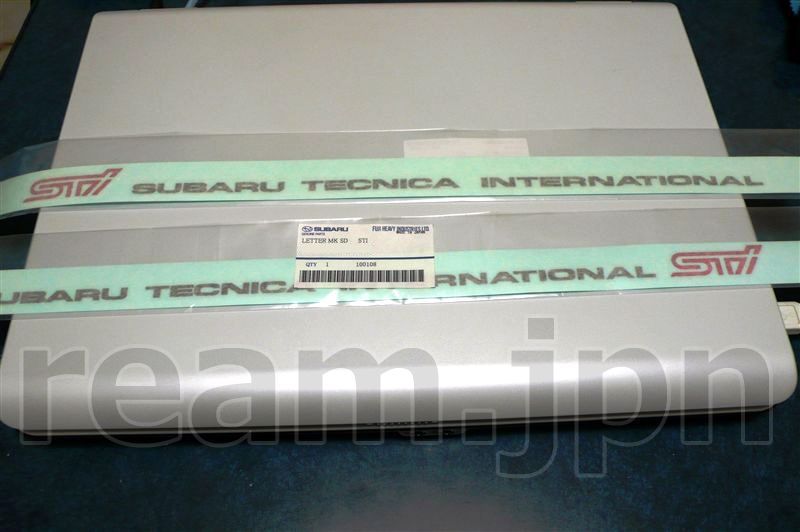 新品 スバル純正 インプレッサ WRX STi GDB GGB フロントドア STi