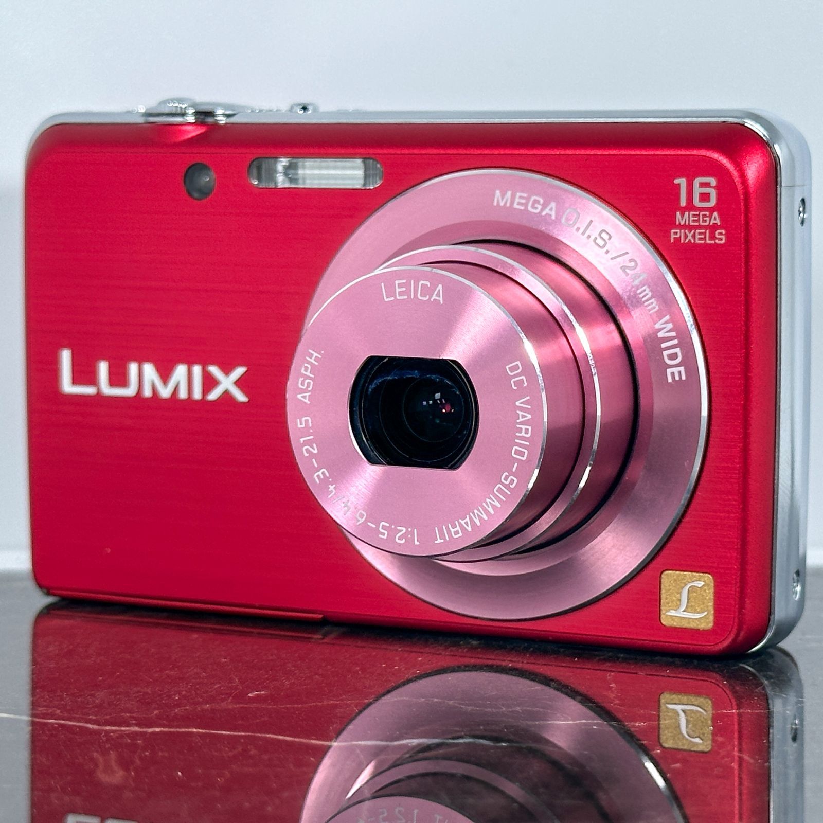 Panasonic LUMIX DMC-FH8 ピンク コンデジ デジカメ 動作品・特典無料