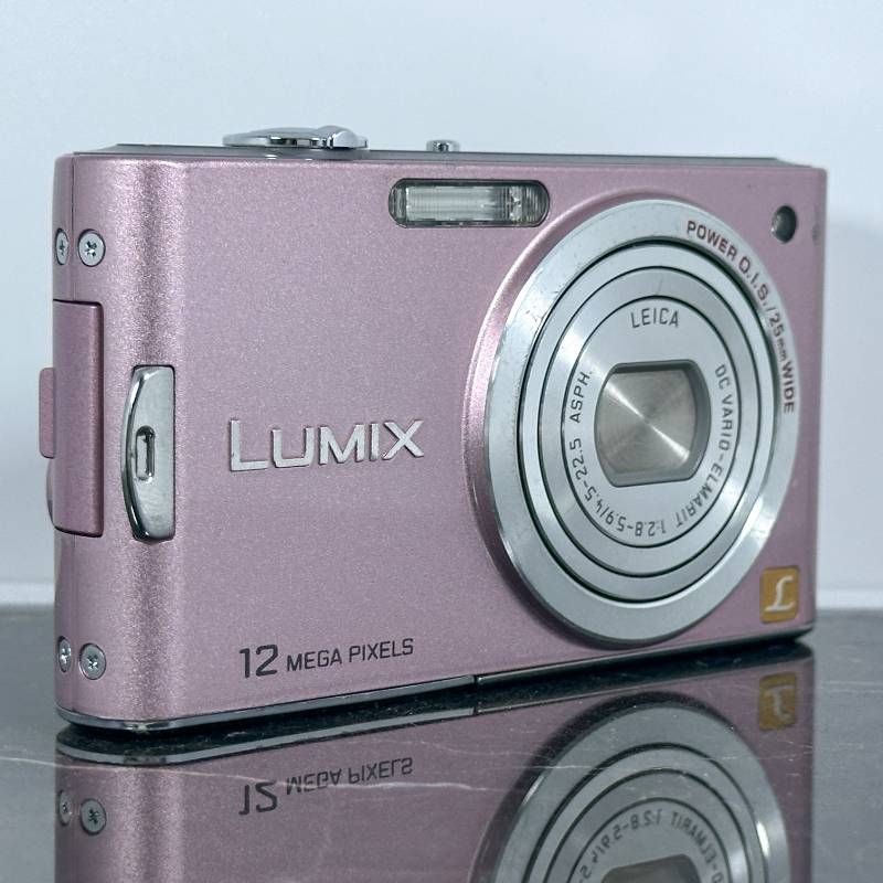 Panasonic LUMIX DMC-FX60 ピンク 1210万画素 光学5倍ズーム 広角25mm