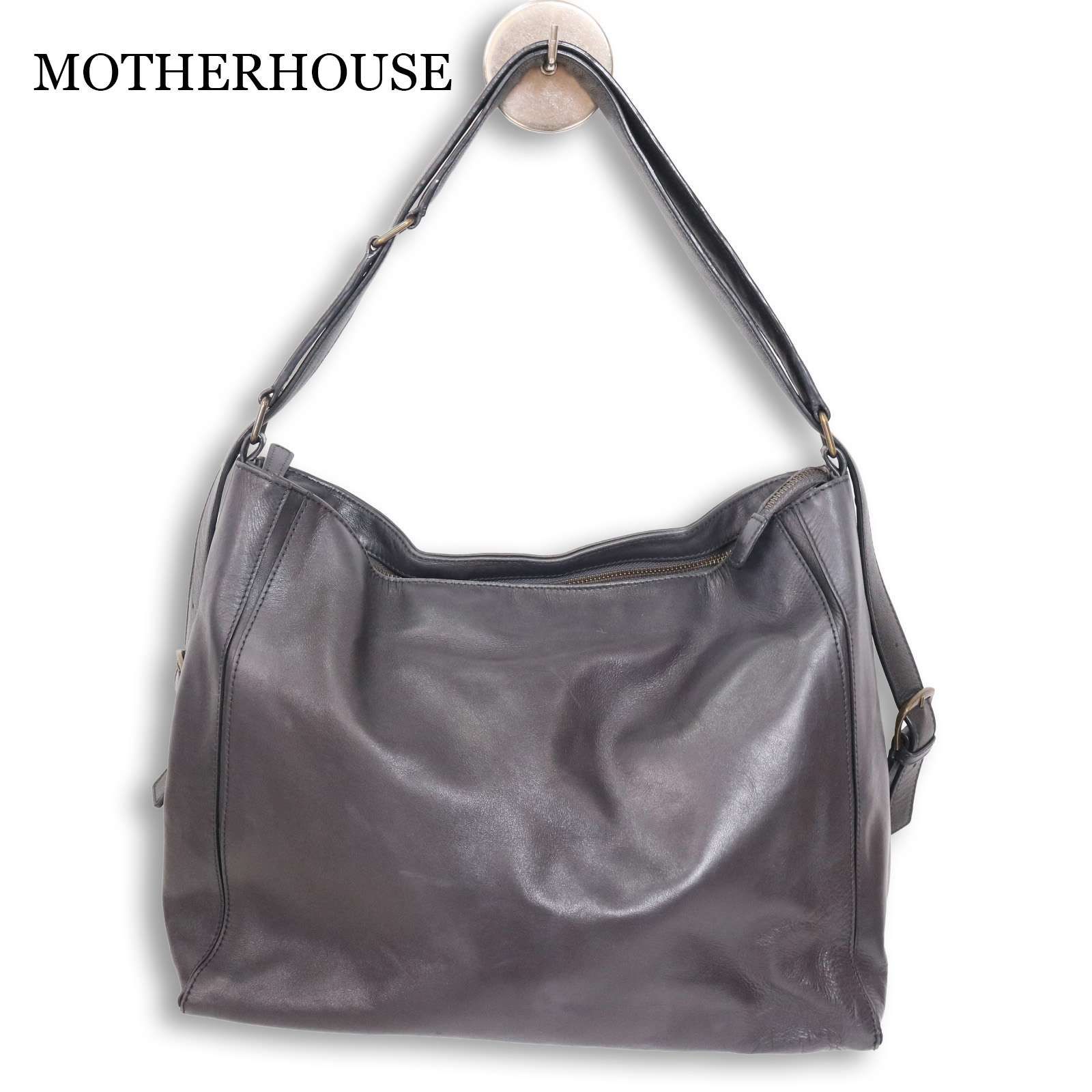MOTHERHOUSE マザーハウス 【ヨゾラ】 レザー ワンショルダー バッグ