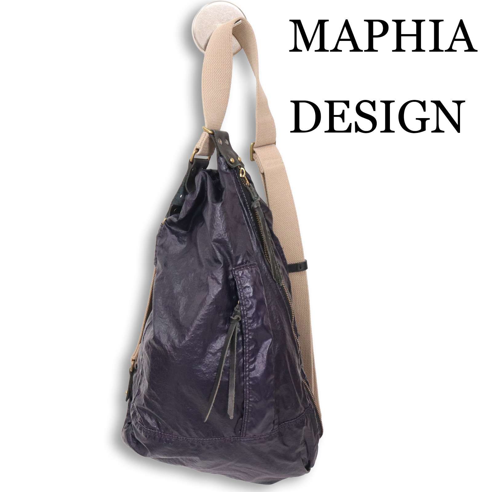 MAPHIA DESIGN マフィアデザイン 通年☆ ボディバッグ 斜め掛け ワン 