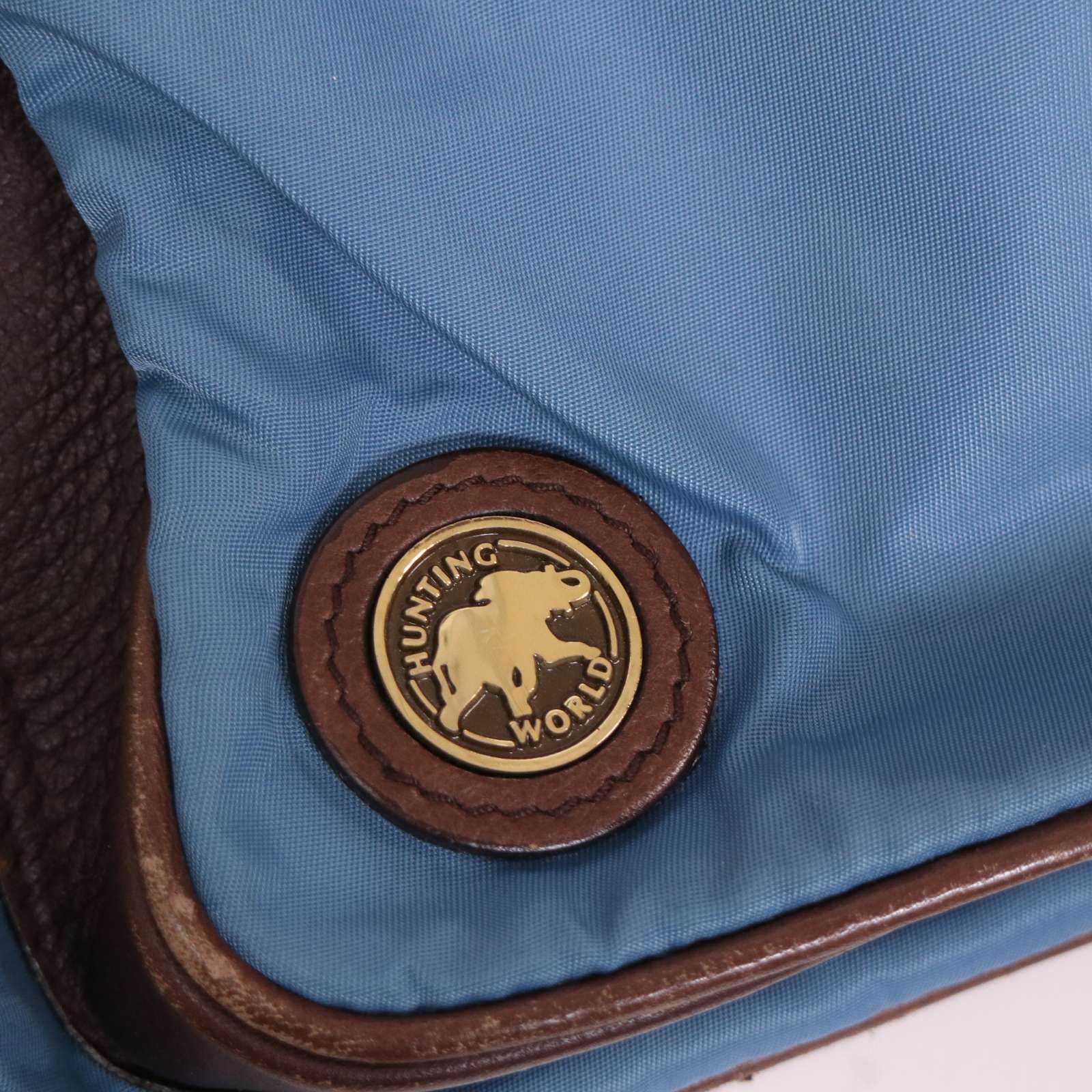HUNTING WORLD ハンティングワールド 通年 レザー×ナイロン☆ トート