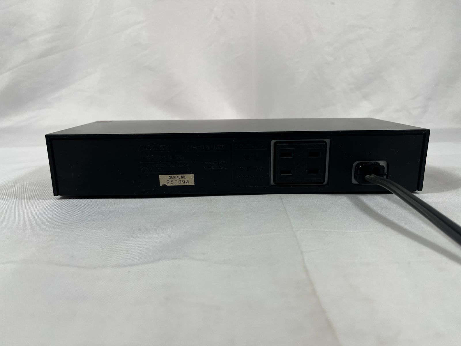 ジャンク品 SONY ソニー 9 PROGRAMS WEEKLY PROGRAM TIMER PT-D9W