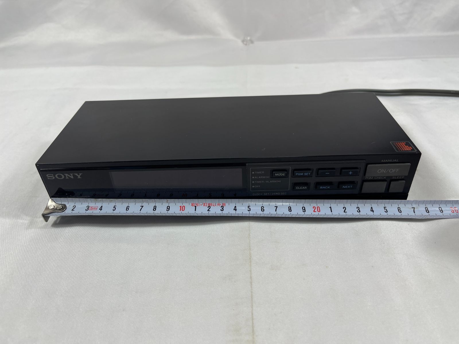 ジャンク品 SONY ソニー 9 PROGRAMS WEEKLY PROGRAM TIMER PT-D9W