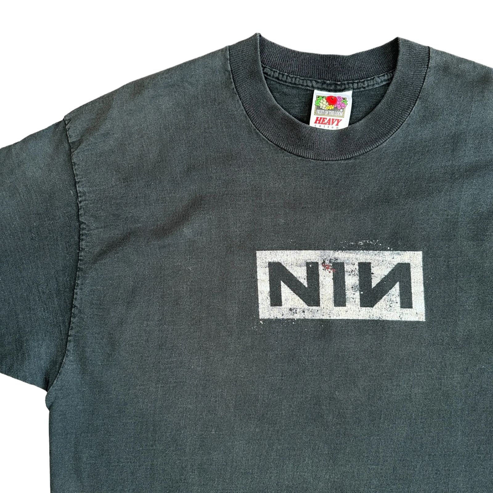 Nine Inch Nails 1996 NIN Box Logo Fruit of the Loom Tee XL - メルカリ