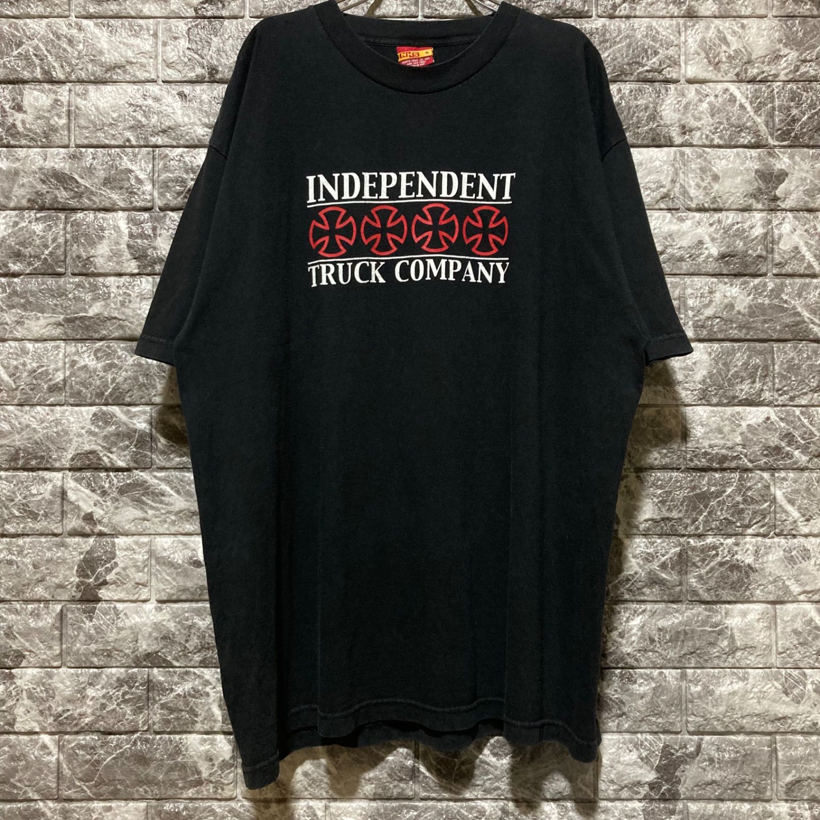 INDEPENDENT Tシャツ USA製 XL アイアンクロス インディペンデント b6 