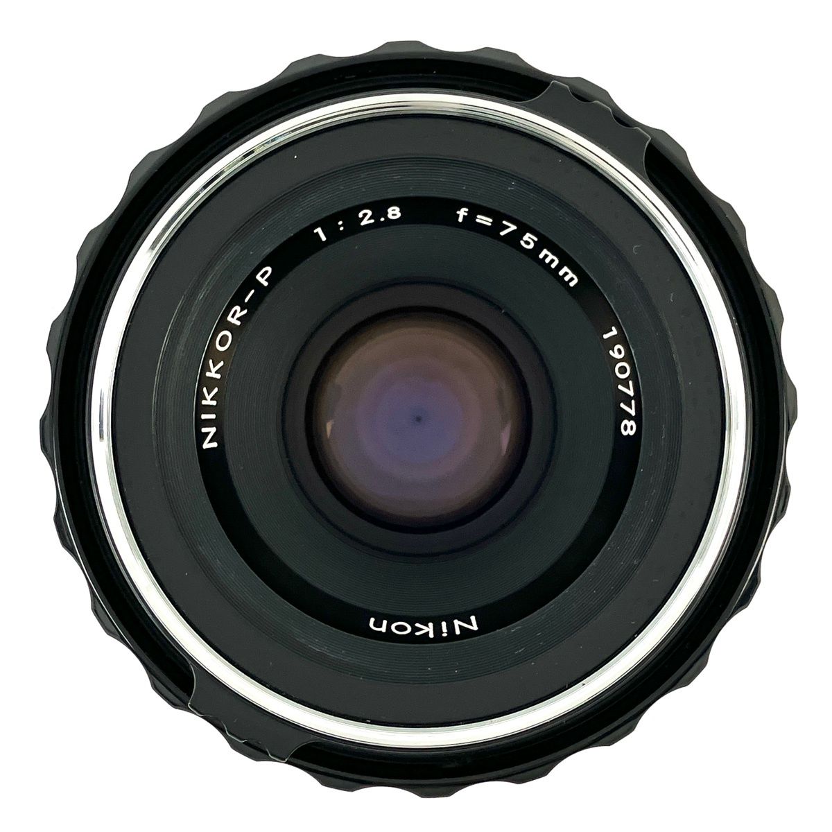 ゼンザブロニカ Zenza Bronica S2 後期 + NIKKOR-P 75mm F2.8 中判 
