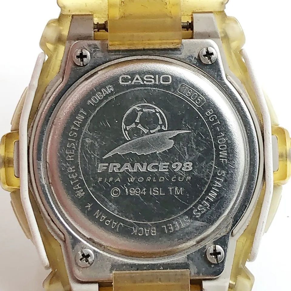 CASIO Baby-G カシオ ベイビージー BGT-100WF 98年 FIFA ワールド 