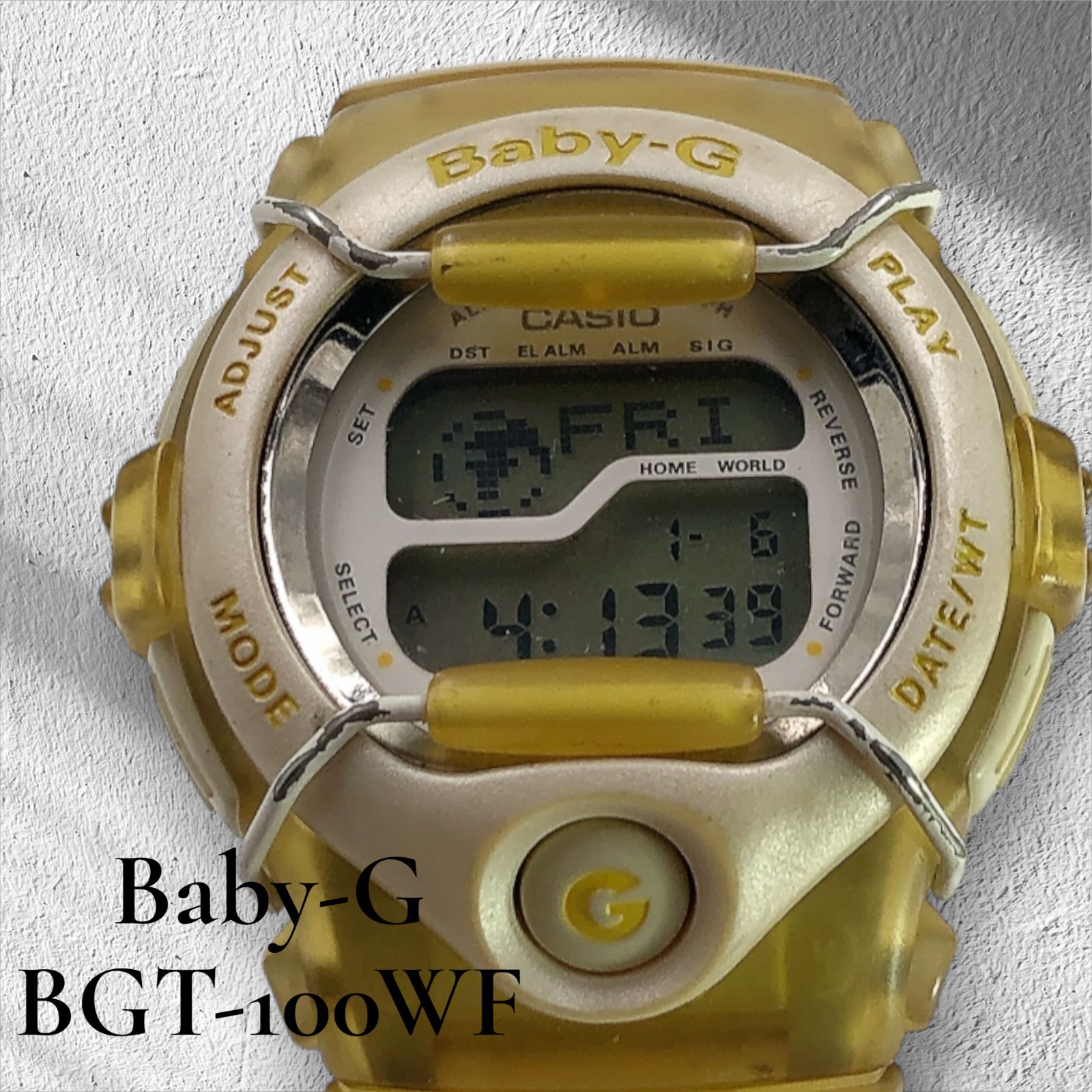 CASIO Baby-G カシオ ベイビージー BGT-100WF 98年 FIFA ワールド 