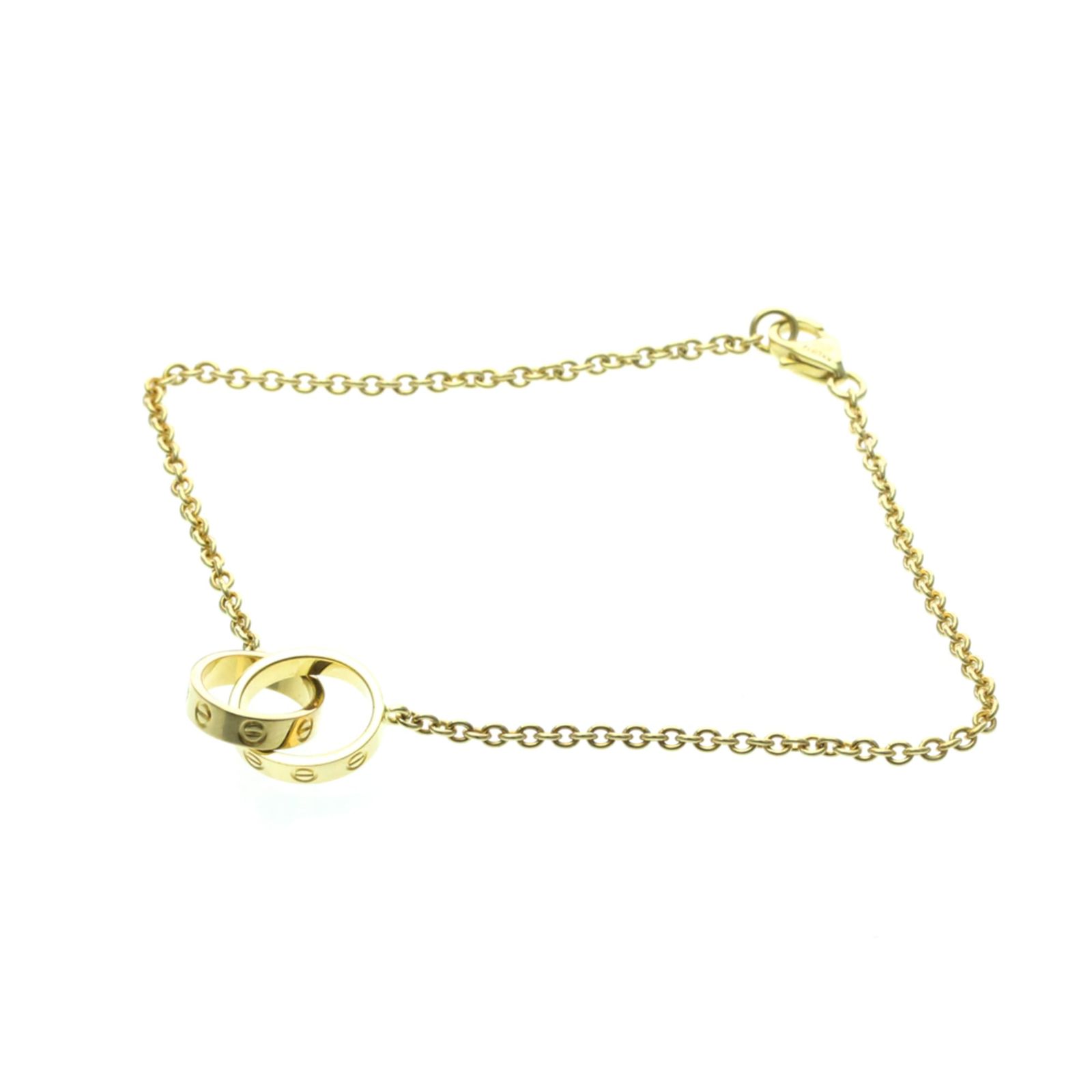 カルティエ(Cartier) ベビーラブ ブレスレット K18イエローゴールド