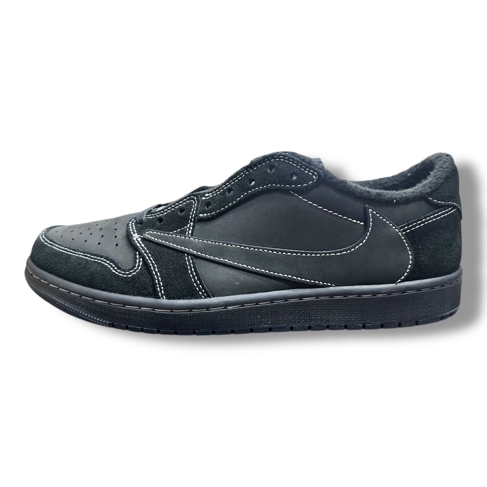 NIKE × TRAVIS SCOTT Air Jordan 1 Low OG SP Black Phantom エア