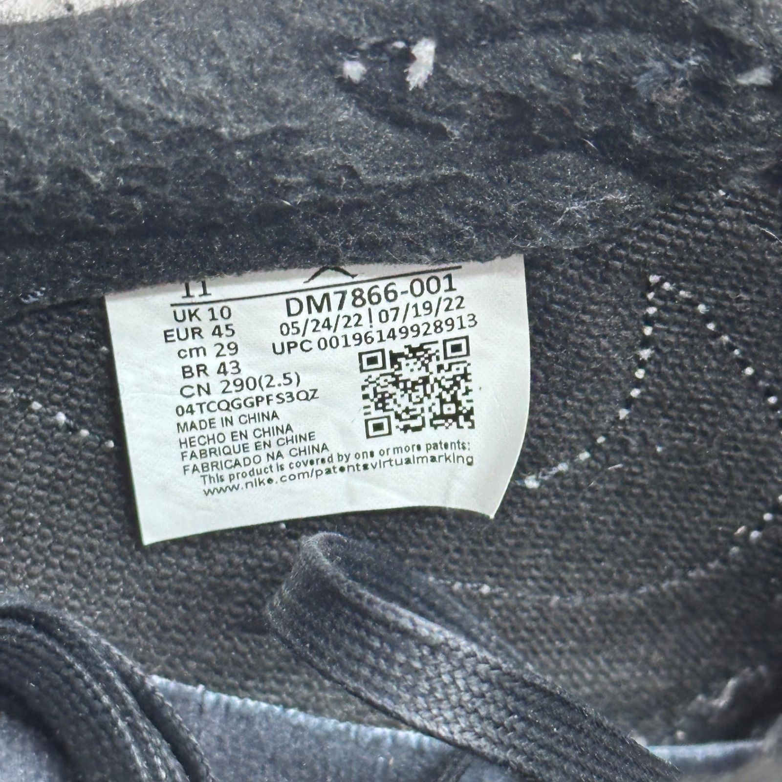 NIKE × TRAVIS SCOTT Air Jordan 1 Low OG SP Black Phantom エア 