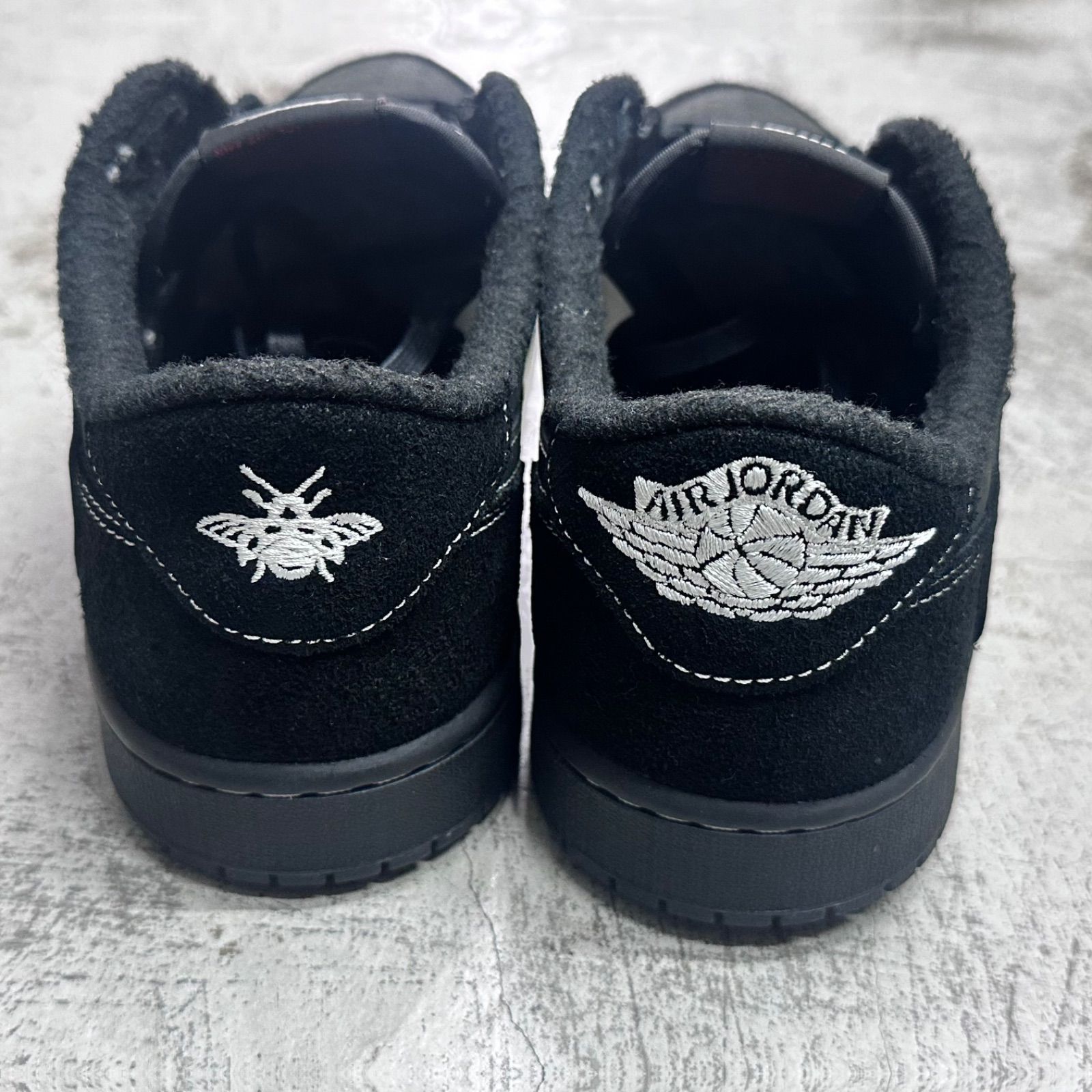 NIKE × TRAVIS SCOTT Air Jordan 1 Low OG SP Black Phantom エア 