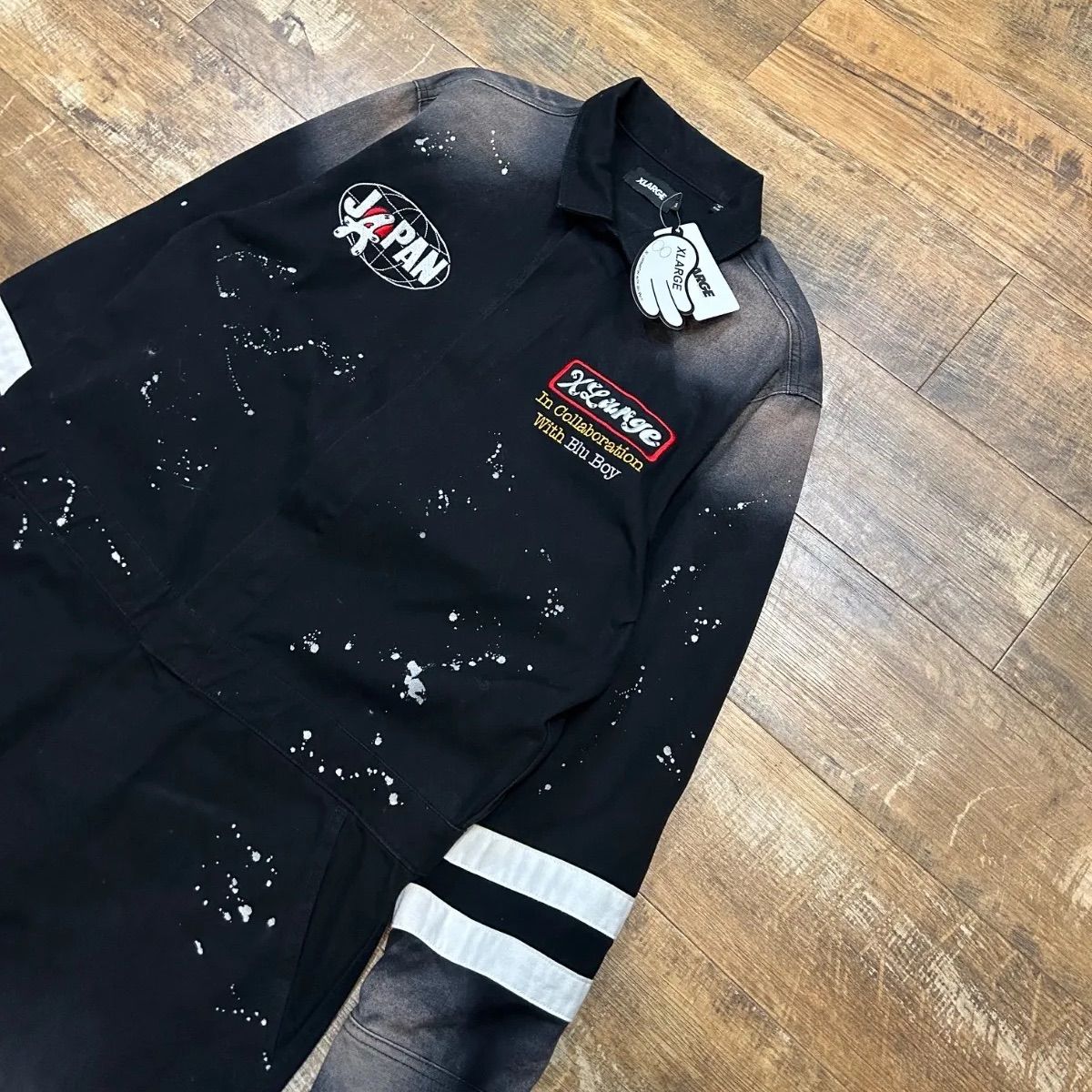 XLARGE × Blu Boy コラボ JUMP SUIT ジャンプスーツ ツナギ - メルカリ
