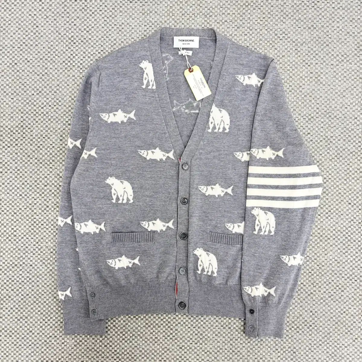 OBEY モヘア カーディガン カーディガン ⁄ CARDIGAN モヘアライク 
