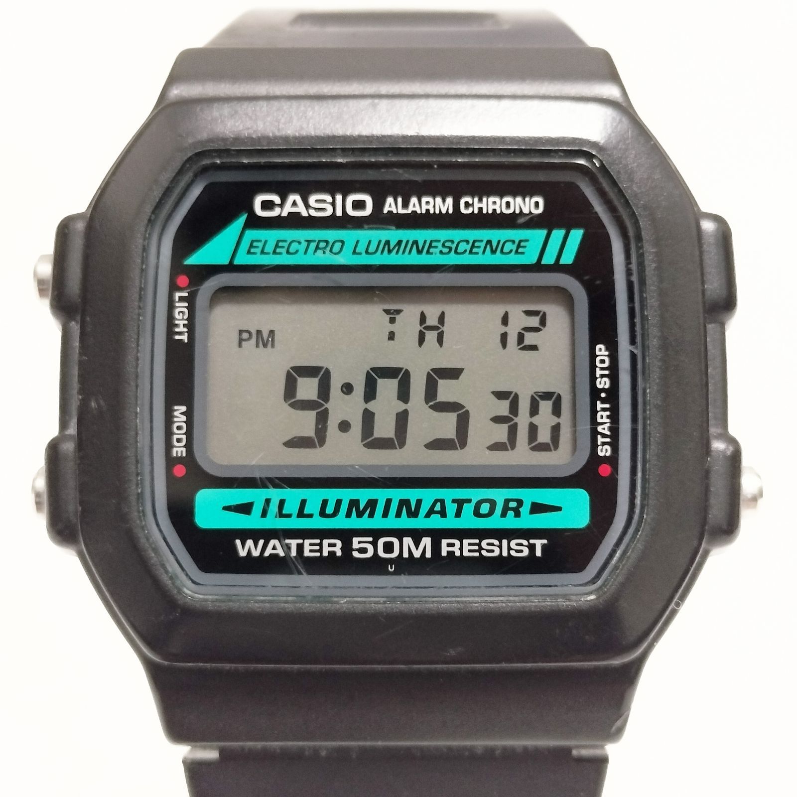 CASIO W-86 メンズ腕時計 デジタル 50M防水 ブラック - メルカリ