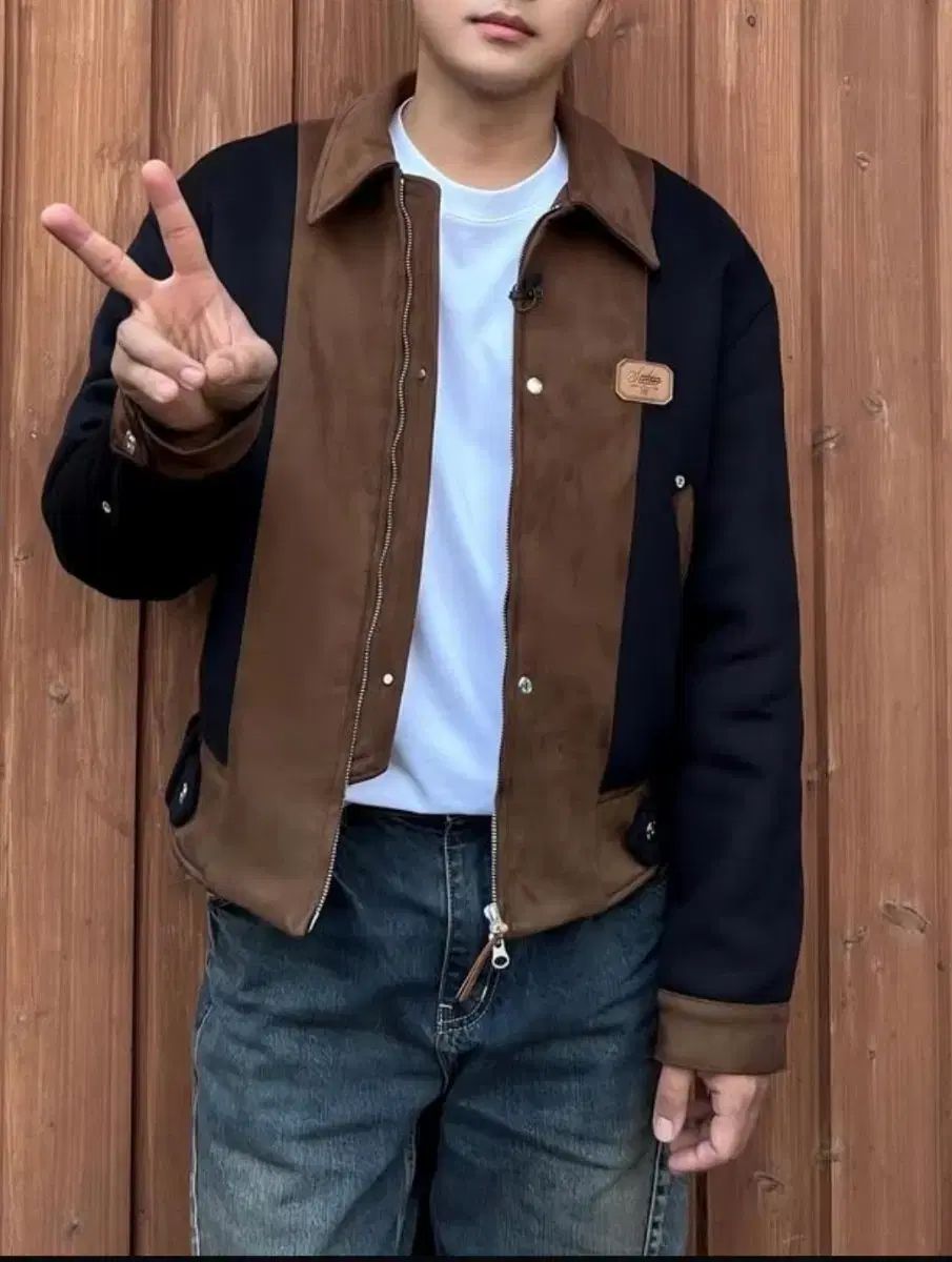 SATUR Pannel Wool Blend Jacket☆ (SATUR ☆関税込☆SATUR☆Suede 