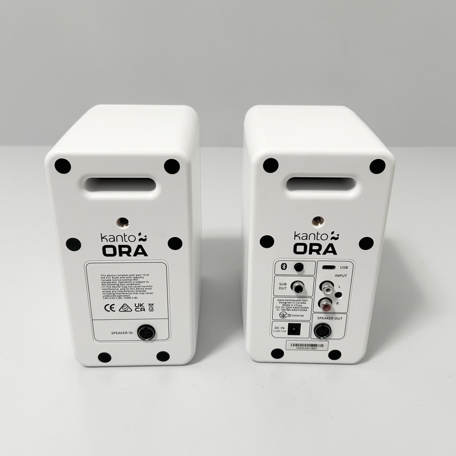 kanto ORA デスクトップ スピーカー マットホワイト - メルカリ