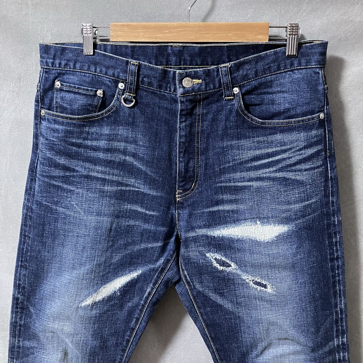 uniform experiment ユニフォームエクスペリメント DAMAGED SELVAGE 