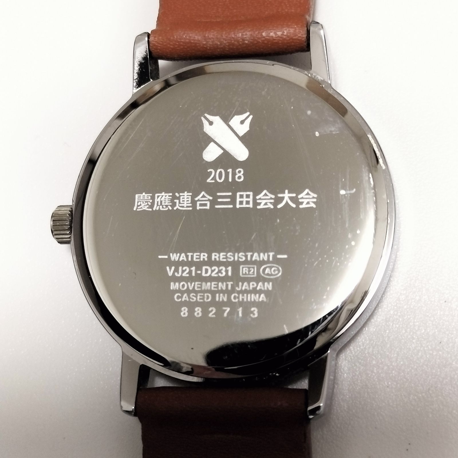 0 慶應連合三田会大会 VJ21-D231 セイコー製 クオーツ稼働品 Yahoo 