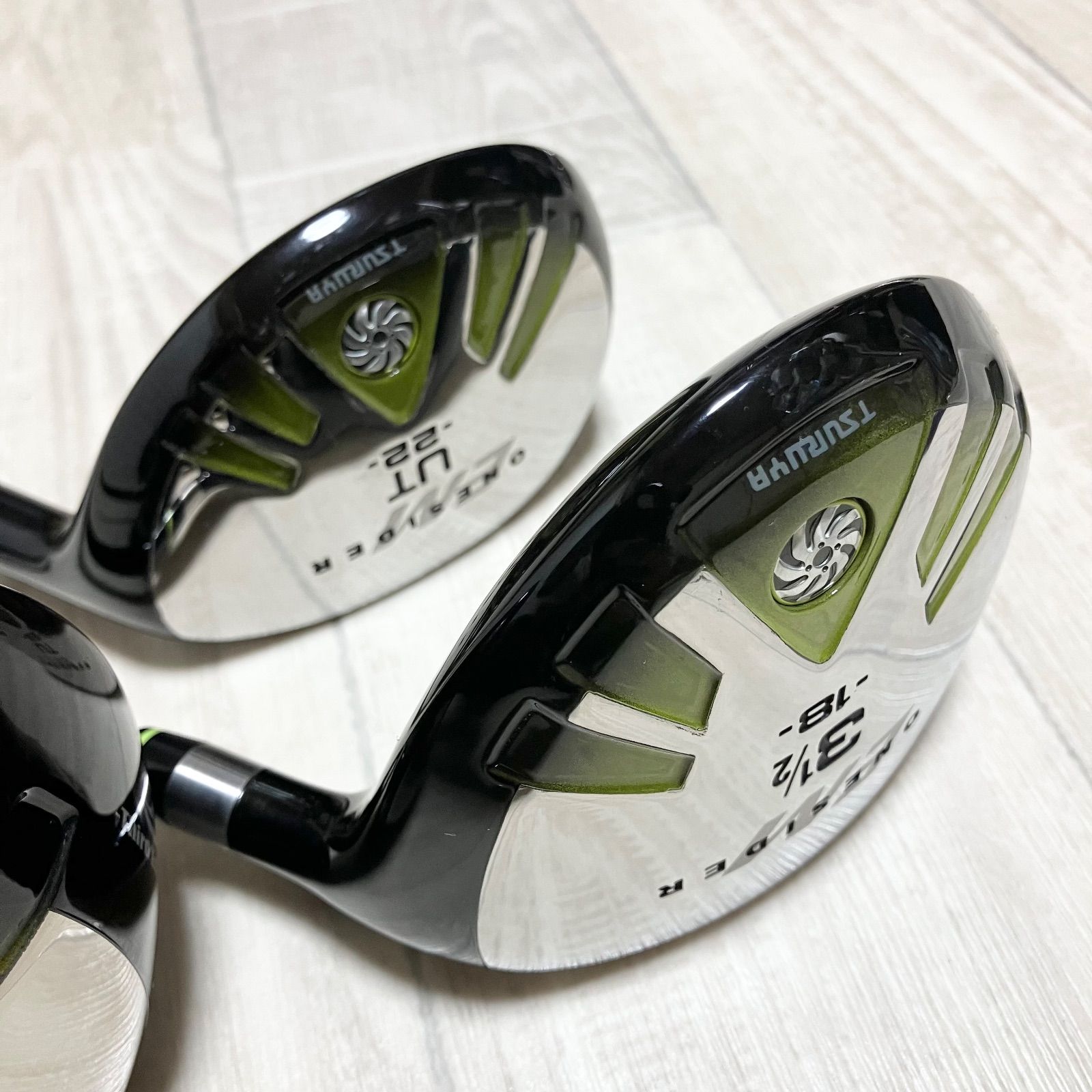 高品質のTSURAYA ONESIDER EM 10点セットゴルフクラブ - 美品 ツルヤ ワンサイダー EM 10本セット TURUYA ONESIDER メンズ