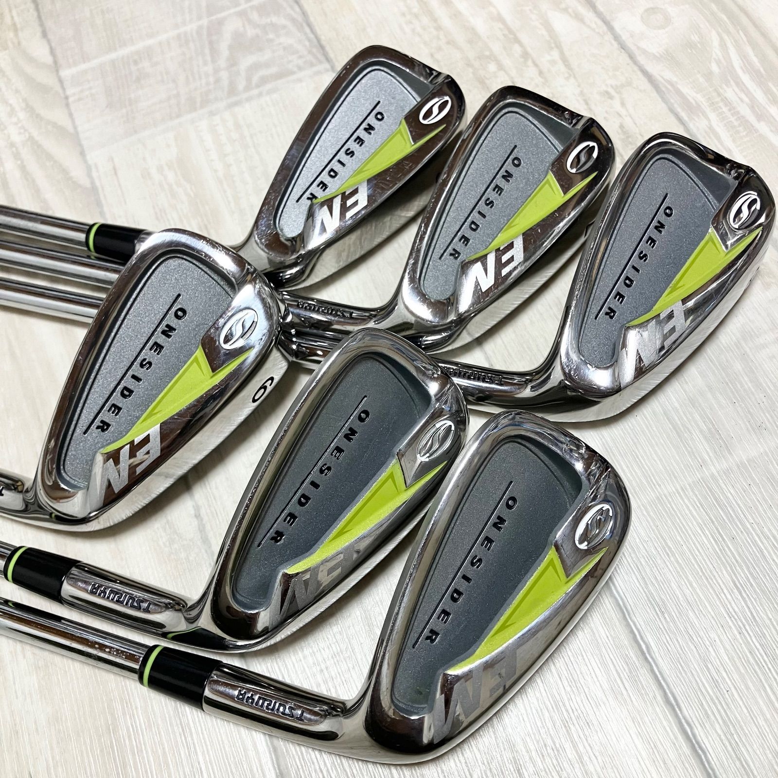 高品質のTSURAYA ONESIDER EM 10点セットゴルフクラブ - 美品 ツルヤ ワンサイダー EM 10本セット TURUYA ONESIDER メンズ