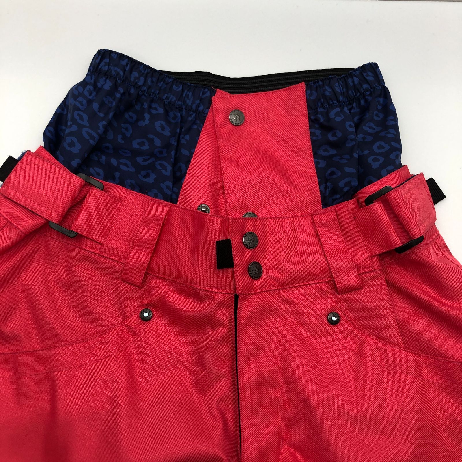 赤色 スノーボードウェア 女性用 パンツ ICEPARDAL スノーボードウェア レディース パンツ 7号 ピンク