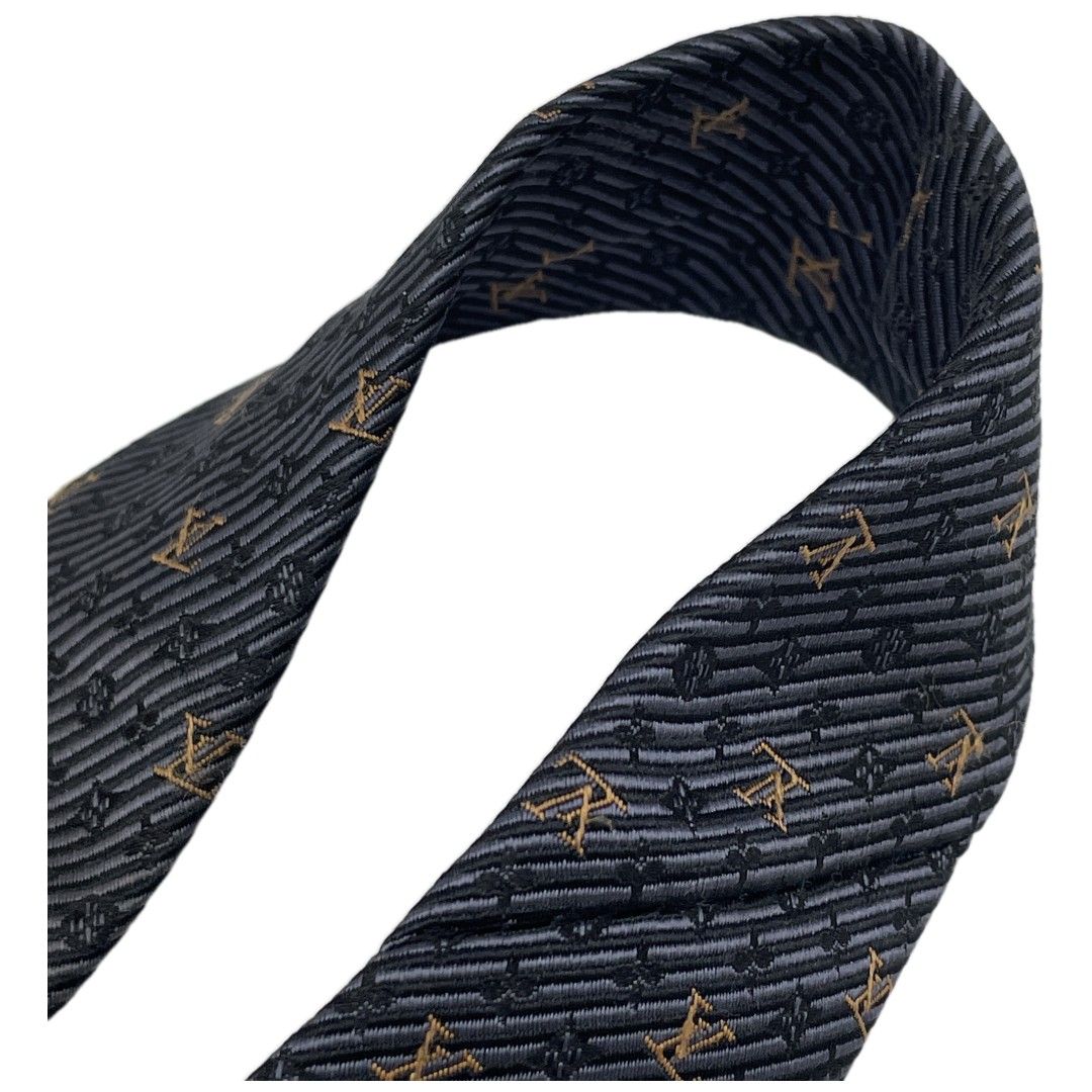 ルイ ヴィトン モノグラム ネクタイ レギュラータイ ロゴ シルク