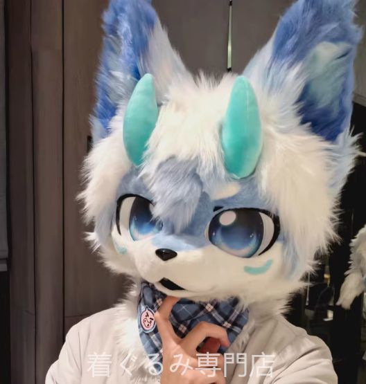 ドラゴン 着ぐるみヘッド 全頭ヘッド ケモノ ファースーツ ぬいぐるみ