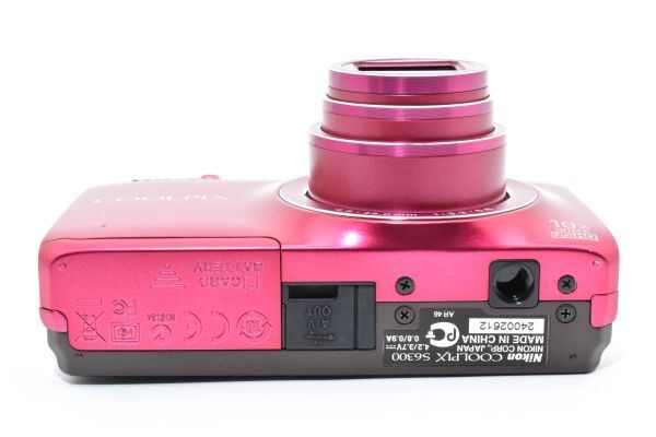 □美品□ニコン Nikon COOLPIX S6300 ピンク【動作確認済み】 #8814 Y
