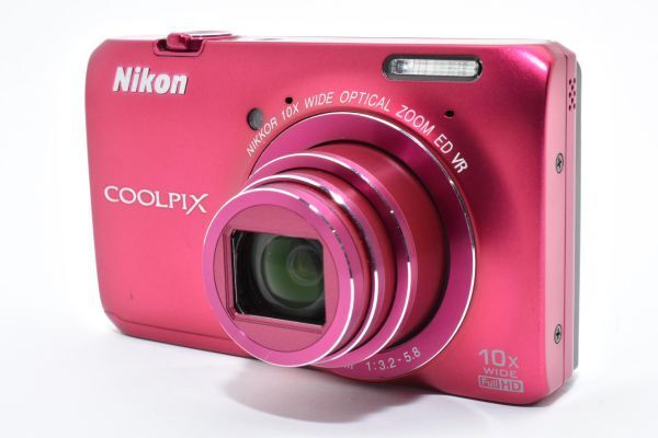 □美品□ニコン Nikon COOLPIX S6300 ピンク【動作確認済み】 #8814 Y