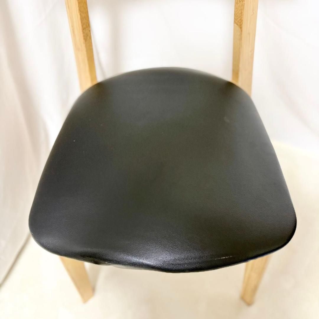 IKEA イケア ハンソーラ HANSOLA ブラック 竹 チェア 椅子 - メルカリ