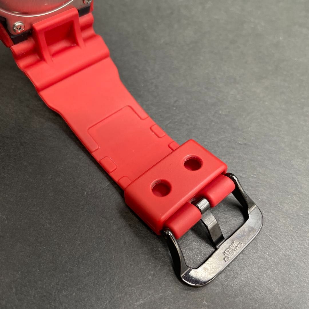 GW-6900RD-4JF バーニング・レッド 反転液晶 電波ソーラー マルチ