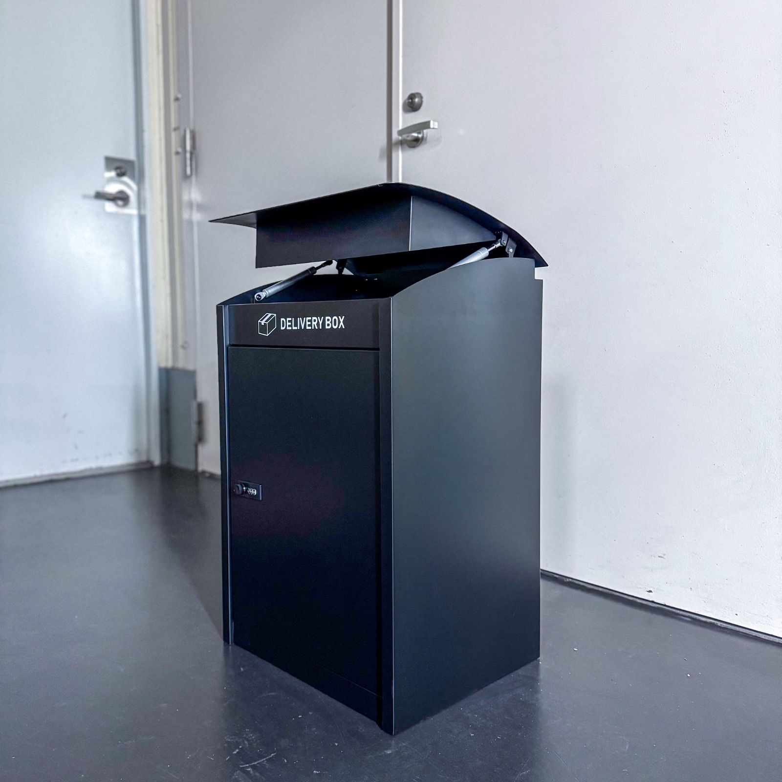 宅配ボックス 大容量 ダイヤル式 置き型 A4対応 複数投函 防水防犯