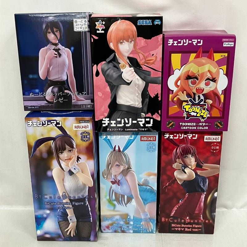 未開封 チェンソーマン プライズ フィギュア 6個 まとめ セット