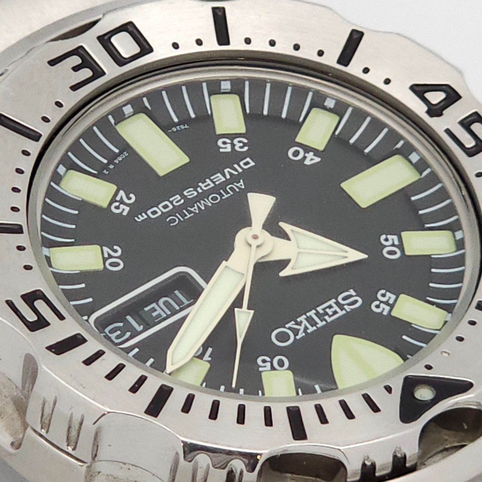 SEIKO セイコー ダイバーズ200m ブラックモンスター 7S26-0350 自動巻 