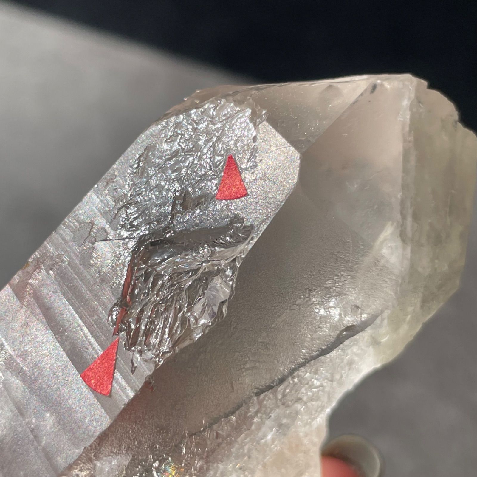  ブラジル ディアマンティーナ産 ︎Lightning Quartz ライトニングクォーツ|天然石 パワーストーン 鉱物 gem stone ナチュラル雑貨 置物 インテリア小物