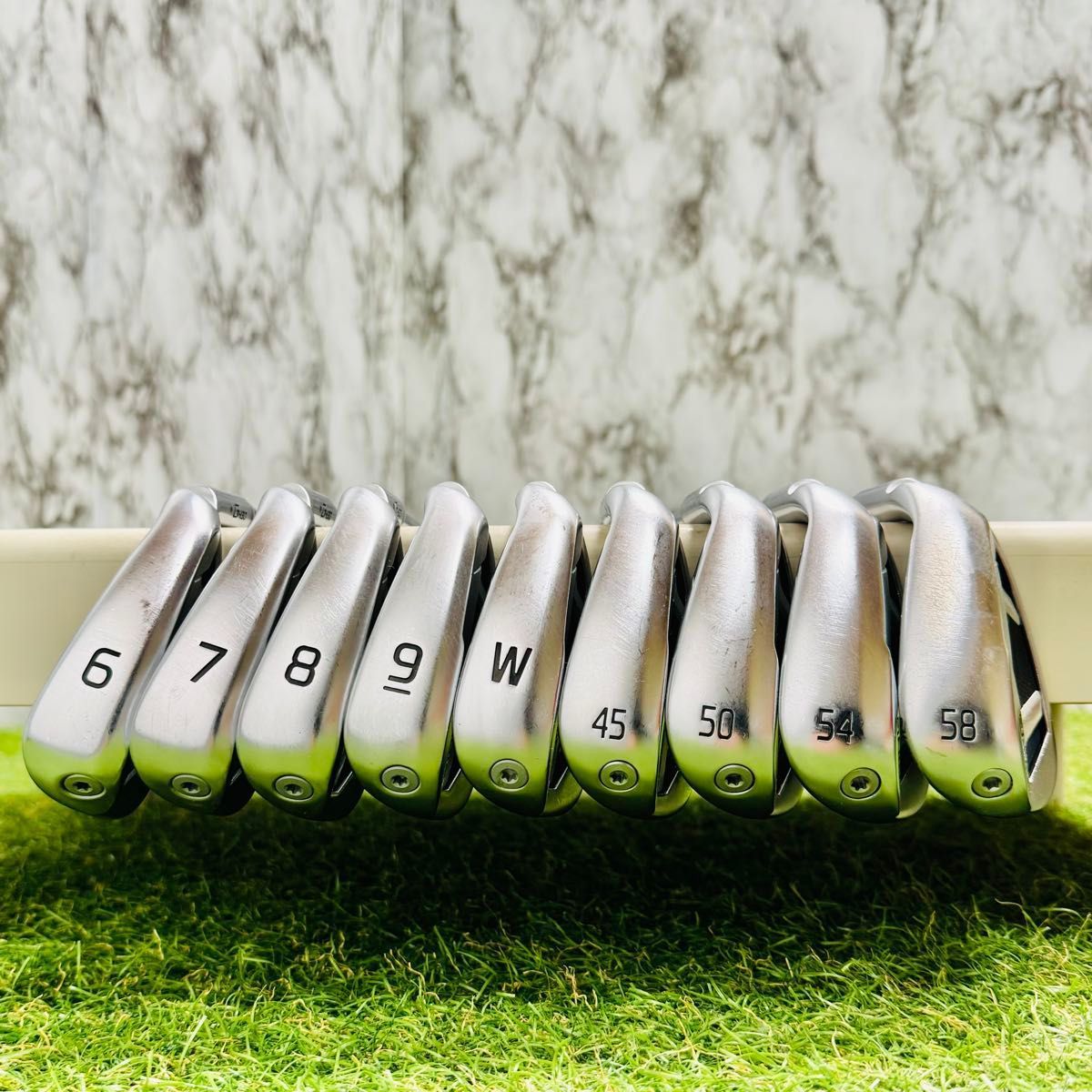 豪華9本】ピン G430 黒ドット メンズアイアンセット スチール S - メルカリ