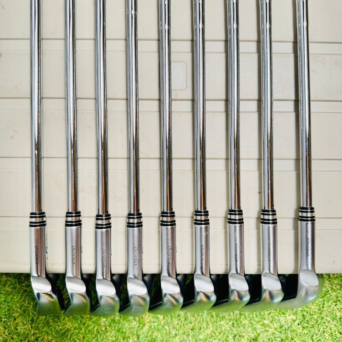 豪華9本】ピン G430 黒ドット メンズアイアンセット スチール S - メルカリ