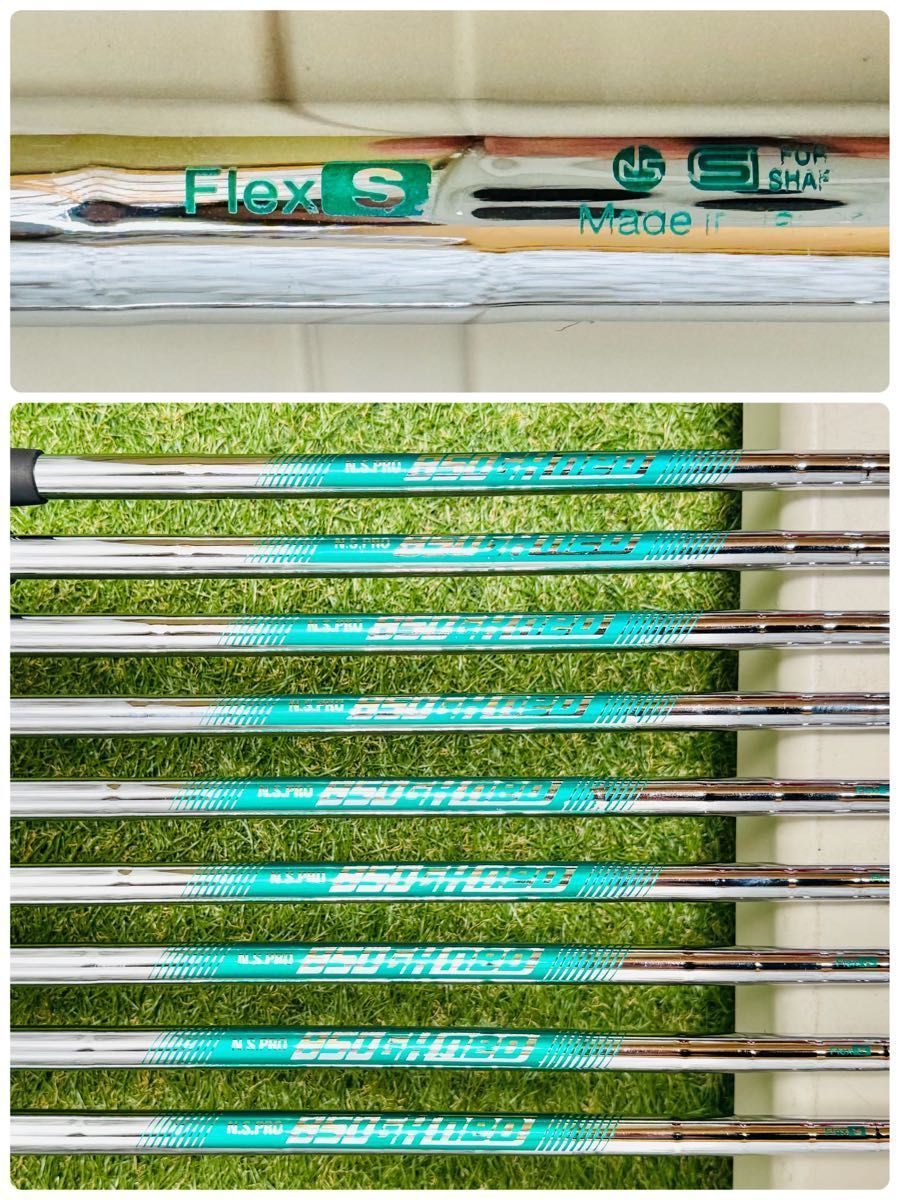 豪華9本】ピン G430 黒ドット メンズアイアンセット スチール S - メルカリ